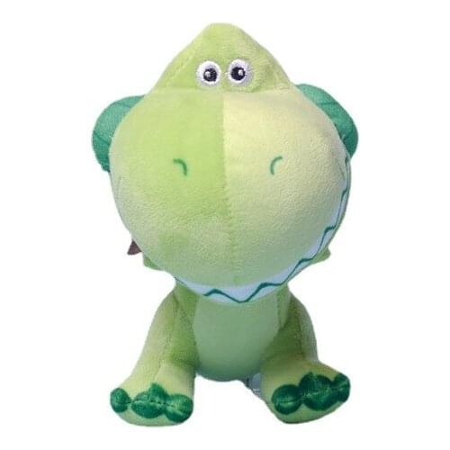 Disney Toy Story Plush Toy Rex the Green Dinosaur Q Version Dinosaur Soft Stuffed Animal Cute Anime Decorate Keychain Kids Gift