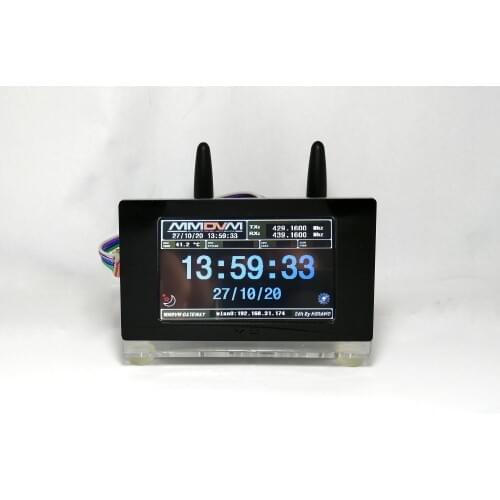 MMDVM Hotspot UHF VHF + 3.2" LCD + Raspberry Pi 0 W + Case + Battery For DMR D-Star YSF(C4FM) P25 NXDN POCSAG