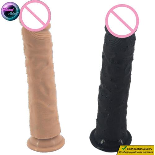 Silicone Skin Feel Dildo Female Masturbator Realistic Penis Dick Adult Sex Toys for Women Gay Men Pussy Prostate Orgasm Massager