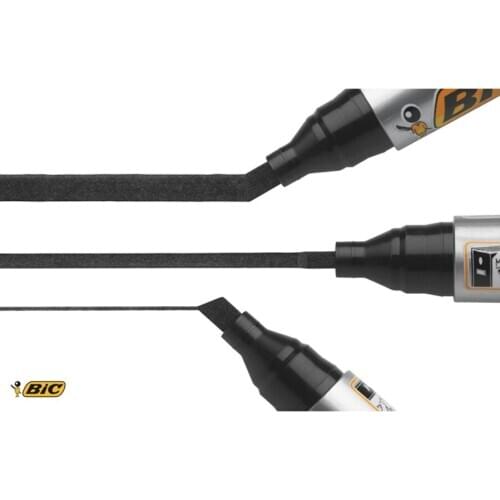 BİC PERMANENT MARKER 2300 KESİK END 4 PCS TOOL