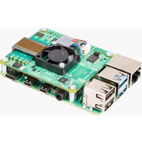 Original Raspberry Pi 4 POE+ HAT 802.3AF AT Standard With Cooling Fan For Raspberry Pi 3 Model B 4B 3B
