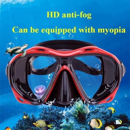 Anti-Fog Diving Goggles Swimming Fitness High-Quality Bulletproof High-Definition Lens Wear-Resistant Glasses Free Shipping