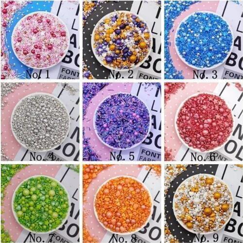 Edible Sugar Sprinkles Candy Ball Heart Star Lollipop Food Coloring Cake Decorating Tools Baking Pastry Tools for Cake Fondant