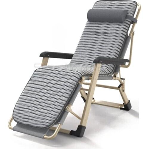 Folding bed single simple bed lazy sofa dual purpose household portable nap bed folding recliner