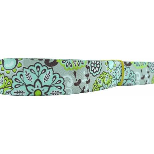 10 Meters 7/8'' 22mm Peacock Flowers Sewing Supplies Woven Jacquard Ribbon