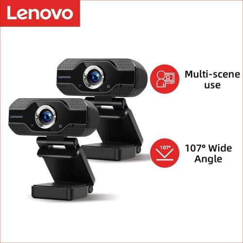 2PCS 1080P Webcam Mini Computer PC WebCamera with Microphone Rotatable Cameras for Live Broadcast Video Calling Conference Work