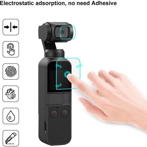 PULUZ Screen Film for DJI OSMO Pocket Camera Lens Protective Film Accessory for DJI OSMO POCKET Gimbal Phone Protector Films