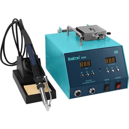 Bakon Factory BK3600 High Frequency Lead-Free Solder BGA Rework Auto Wire Feeder Tin Soldering Station