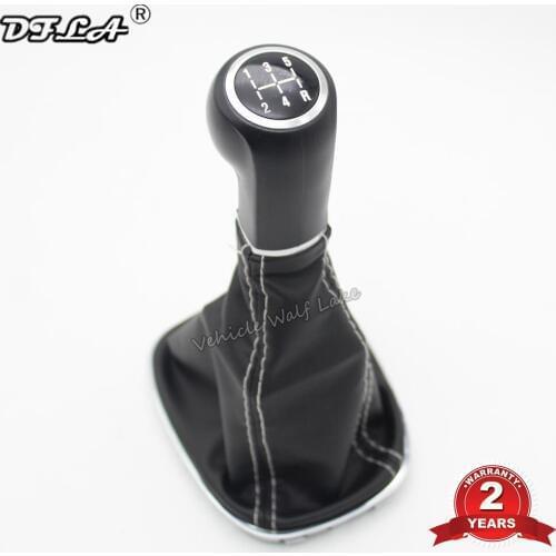 For OPEL VAUXHALL CORSA D 2006 2007 2008 2009 2010 2011 2012 2013 2014 New 5 / 6 Speed Car Shift Gear Knob With Leather Boot