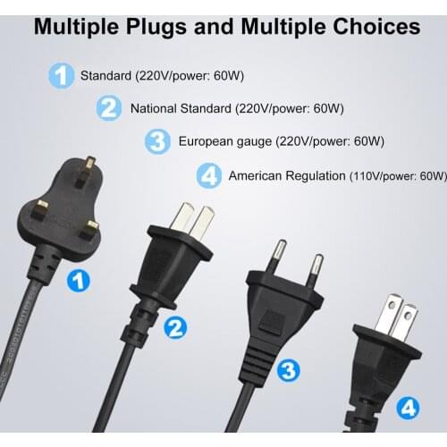 60W Electric Soldering Iron Temperature Adjustable Inner Heat Welding Solder Pencil Repair Tool Pen 200-450 degree