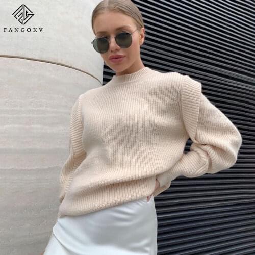 HOTCIAL Women's Cashmere Pullovers