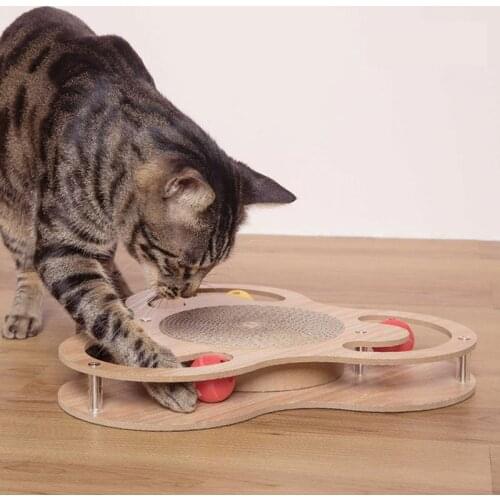 Cat Scratching Board Cat Digs Ball Assembly Toy Can Replace High-quality Corrugated Cat Vent Toy Pet Toy