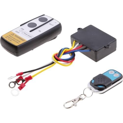 12 Volt Wireless Remote Control Kit For Truck Jeep Car ATV Winch Long Range