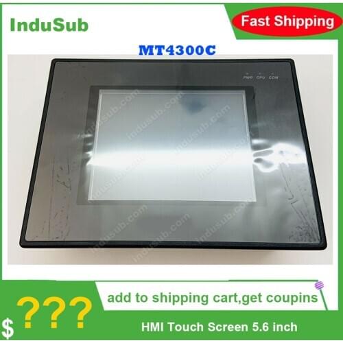 MT4300C Touch Panel HMI 5.6"64K Color TFT Display 320*234 Resolution 3 COM Ports