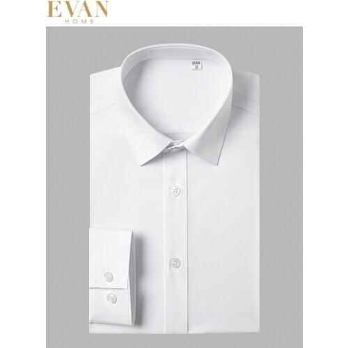 2021 New High Quality Mens Blouse Dress Long Sleeve Silk Polyester Shirt Slim Fit Fashion Formal Business Design