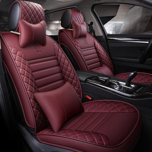 TO YOUR TASTE auto accessories universal luxury leather car seat cushions for BMW 5 series touring GT 2/3/4 series waterproof