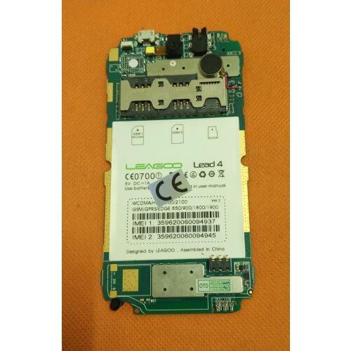 Original mainboard 512M RAM+4G ROM Motherboard for Leagoo Lead 4 MTK6572 Dual core 4.0" 480 x 800 Free shipping