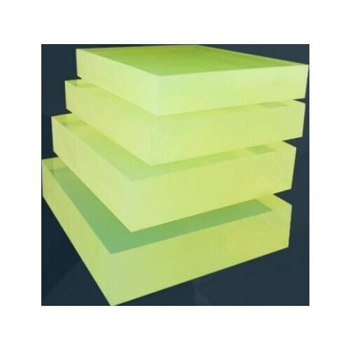 25mm 30mm 40mm 35mm Polyurethane plate PU panel pu sheet Optimal force glue board Elastic rubber sheet Oi plate vibration damper