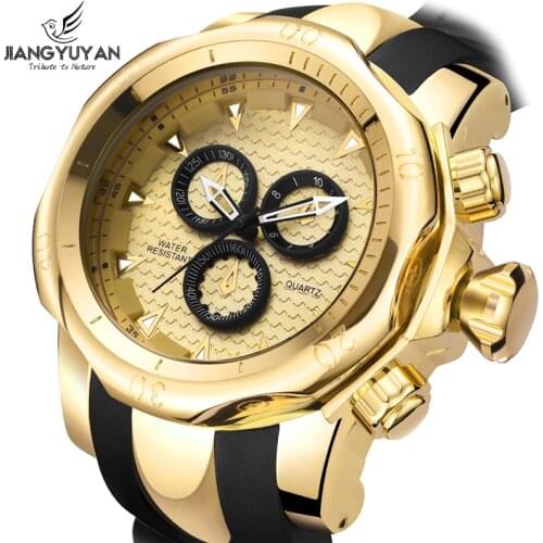 Reloje 2021 Top Brand Genuine Men Watches Gold Sports 3D Watch Quartz Watch Special For You Climbing Wristwatches Montre Homme