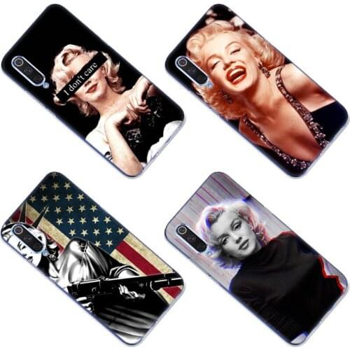 Hot Marilyn Monroe Silicone Case for Xiaomi Mi POCO X3 NFC M3 F3 Note 10 S 10i 10T 11X Pro 11i 11 Ultra 11 Lite Soft Cover