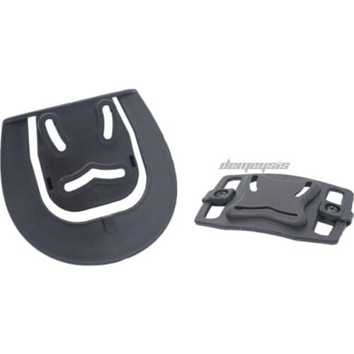 Military Airsoft Gun Holster Paddle Belt Loop Set Tactical Pistol Holsters Waist Belt Paltform Outdoor Hunting Gun Belt Paddle