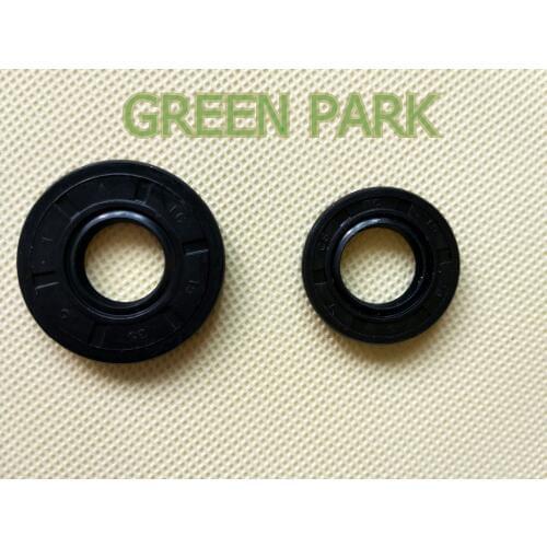 10PCS(5SETS) Chainsaw spare parts Oil Seal For Chinese Komastu Chain saw 4500 5200 5800 45cc 52cc 58cc Free Shipping