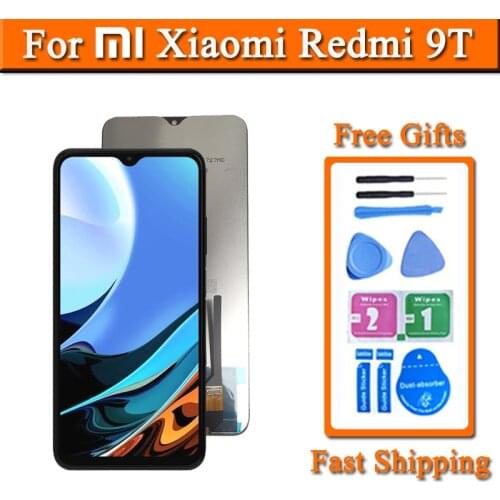 6.53 inches Display For Xiaomi Redmi 9T Lcd 10 Touch Screen Touch Digitizer Panel Replacement For J19S Lcd Phone Part Assembly