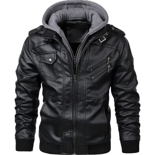 2021 Thick Warm Men Winter Leather Jackets Parka Casual Motorcycle PU Jacket Biker Leather Coats Brand Clothing EU Size S-3XL