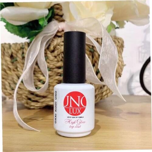 15 ML High Gloss Top Coat UV Lamp Gel Soak Off Long Lasting Nail Art Manicure Gel Varnish Primer Base No Wipe Top Coat
