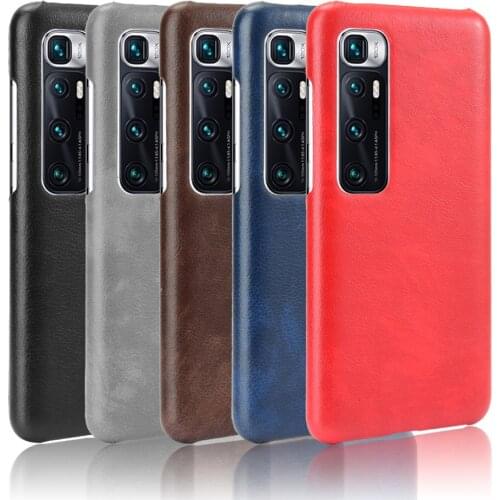For Xiaomi Mi 10 Ultra Case Pattern Litchi Skin PU Leather and PC Book Cover For Xiaomi Mi 10 Ultra Phone Case 6.67"