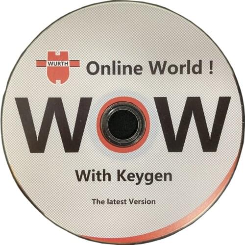 Diagnostic tool WOW Wurth V5.00.8 R2 Free Keygen Multilanguage Software CD For Vd Tcs Pro Delphis 150e Multidiag Cars and Trucks