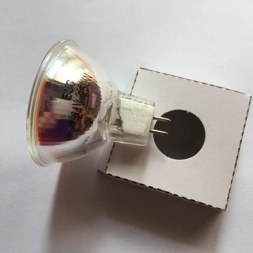 ELC 24V250W halogen bulbs, 64653 HLX 24V 250W GX5.3 for alternative lamp projector light microscope