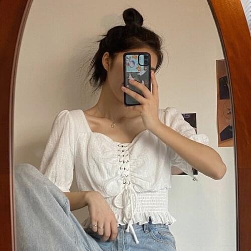 Женские укороченные футболки KMETRAM China At AliExpress