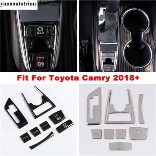 Transmission Stalls Gear Box Shift Multi-function Button Accessories Cover Trim Fit For Toyota Camry 2018 - 2021