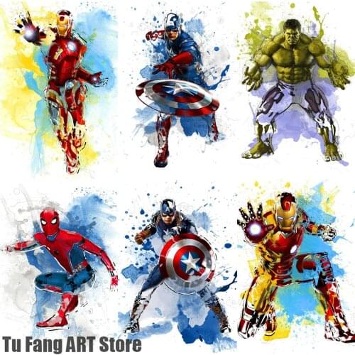 Marvel The Avengers Canvas Painting Captain America Wall Art Nordic Posters and Prints Wall Pictures Living Kids Home Decoration