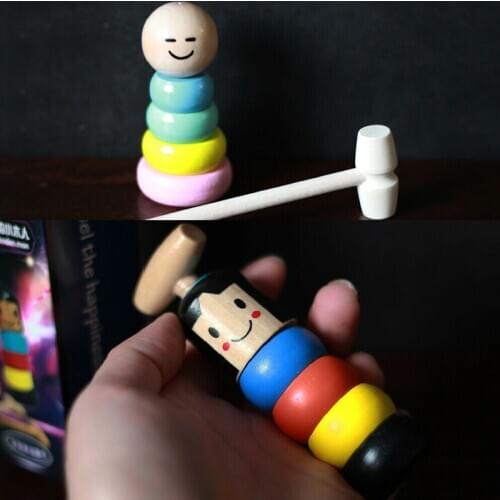 NEW 1 Set Immortal Daruma Halloween Magic Tricks Funny Toy Stage Magic Props