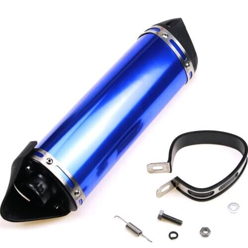 38mm Dazzling Exhaust Muffler Pipe move blow-down silencer / Mute for Dirt Bike Pit Bike ATV Motorcycle Scooter