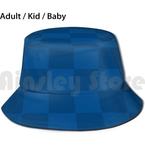 Everton Blue Checks Bucket Hat Adult kid baby Beach Sun Hats Everton Toffees Etc Football Soccer The Blues Coyb