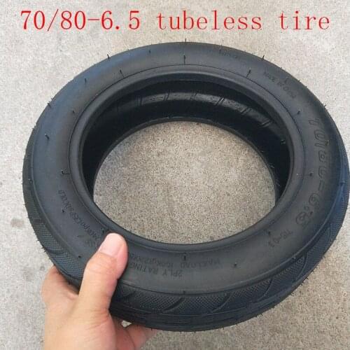 Size 70/80-6.5 vacuum tyre for Xiaomi fat 9 Xiaomi electric balance car Puls 10 inch Tubeless vacuum tires Scooter Accessorie