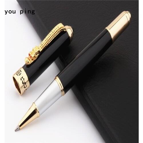 Luxury high quality Jinhao1000 Black Dragon Color Business office Nib Medium Rollerball Pen New