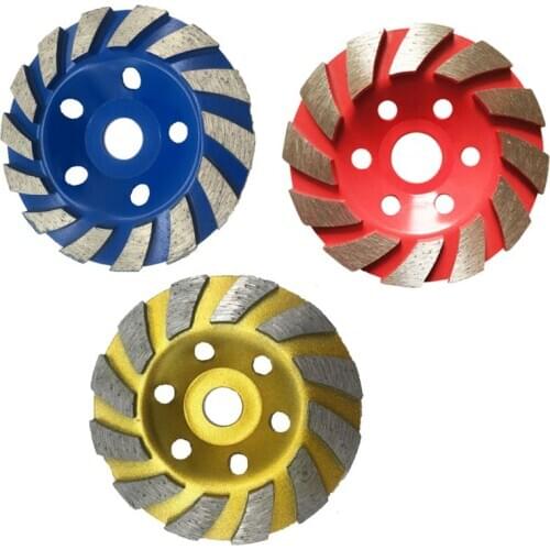 125mm Diamond Grind Cup Segment Grinding Wheel Disc for Angle Grinder Accessory