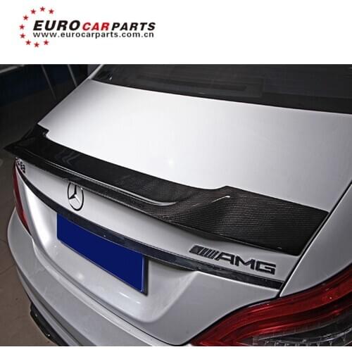 CLS63 R style carbon finber rear wing spoiler skirt fit for CLS class w218 2012 to 2018 year cls63 carbon finber rear spoiler