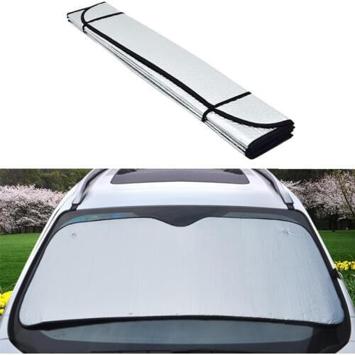 Universal Car Windshield Cover Automobile Sunshade Shield for Windshield Visor Cover Summer Front Window Windscreen Cover