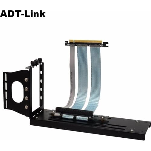 PCIe 4.0 Riser Cable, 3/Three Solt RTX3060/3060TI/3070 8G/3090 24G Graphics Card Vertical Mount Barcket Kit 4.0 X16 PCI Express