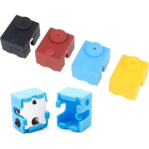 1Pc Protective Silicone Sock Cover Case For 3D Printer Parts V6 Heater Block
