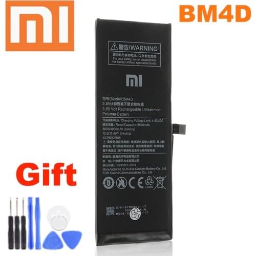 100% Original Battery 4500mAh BM4D Battery For XiaoMi Mi Redmi Replacement Mobile Phone Battery +free tools