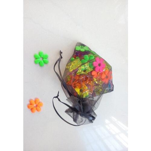 1000pcs 13*18cm Black Organza Gift Bag Jewelry Packaging Display Bags Drawstring Pouch For Bracelets/necklace/wed Yarn Bag