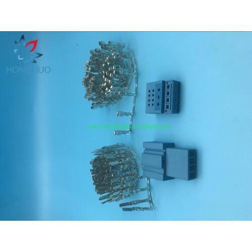 2pcs 4 pin Auto female male connector Car Speaker plug Auto Bass socket Car electric connector 1719093-3