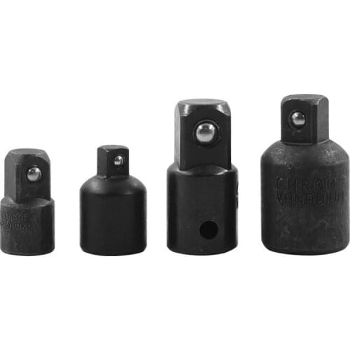 4pcs 1/4 3/8 1/2 Drive Socket Adapter Converter Reducer Air Impact Craftsman Socket Wrench Adapter Hand Tools Set Repair Tools