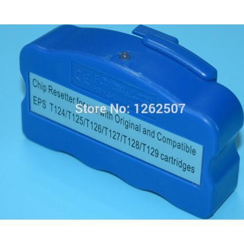 Free shipping! Chip resetter T129 T1291 T1292 T1293 T1294 chip reset For Epson stylus SX420W SX425W BX305F BX305FW Printer inks